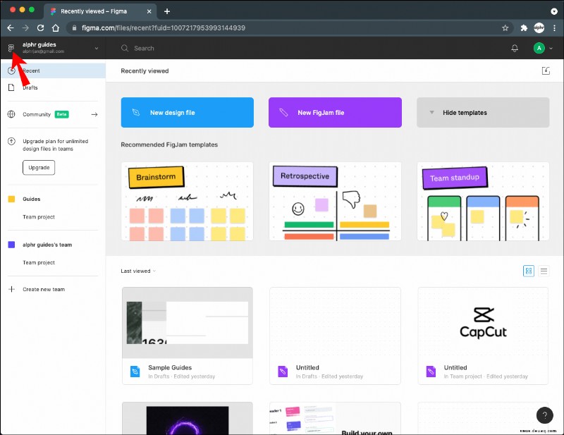 So exportieren Sie Code in Figma