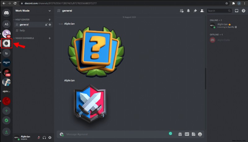 Wie man die Mitgliederzahl in Discord anzeigt