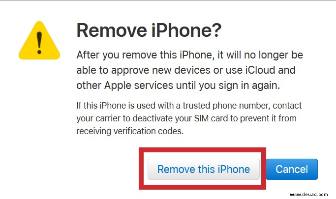 So löschen Sie Ihre Apple-ID:Entfernen Sie Ihr iPhone, iPad oder Ihren Mac aus Ihrem Apple-Konto