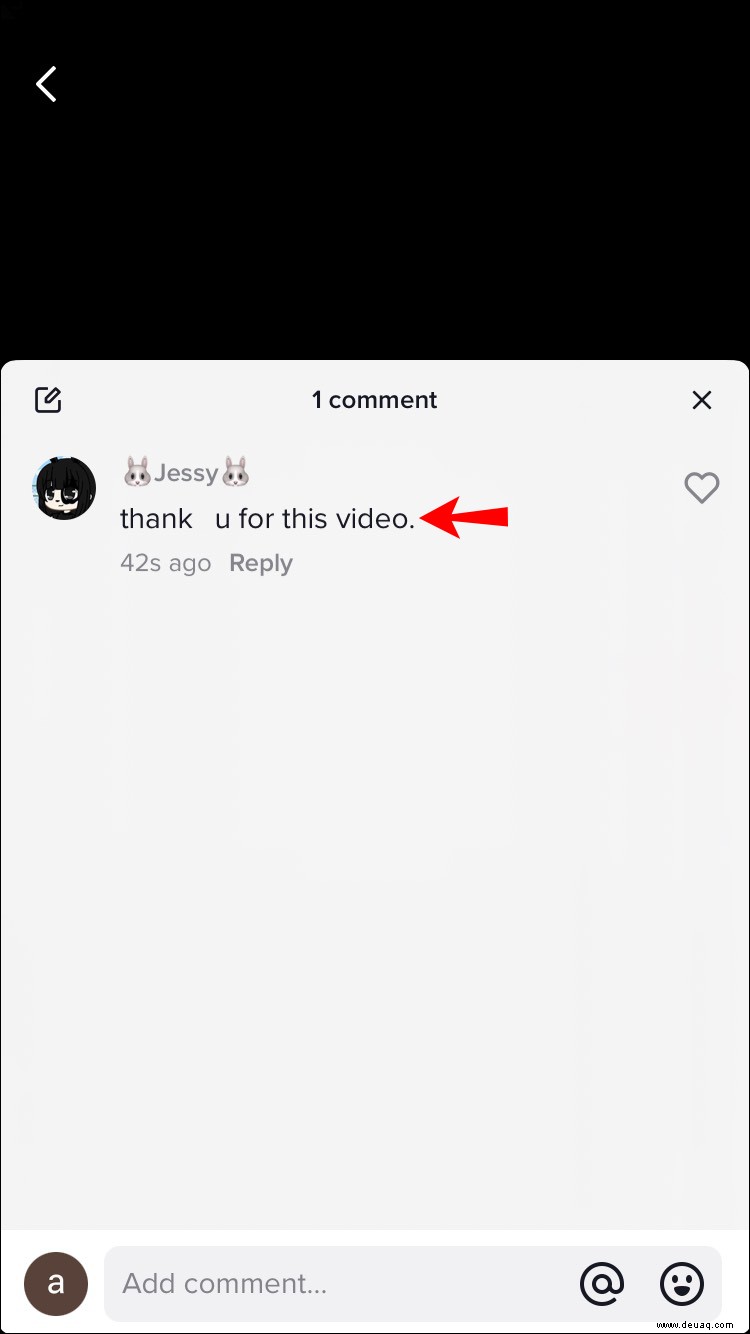 So pinnen Sie einen Kommentar in TikTok