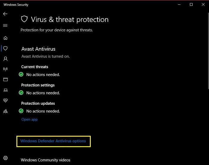 So deaktivieren Sie Windows Defender