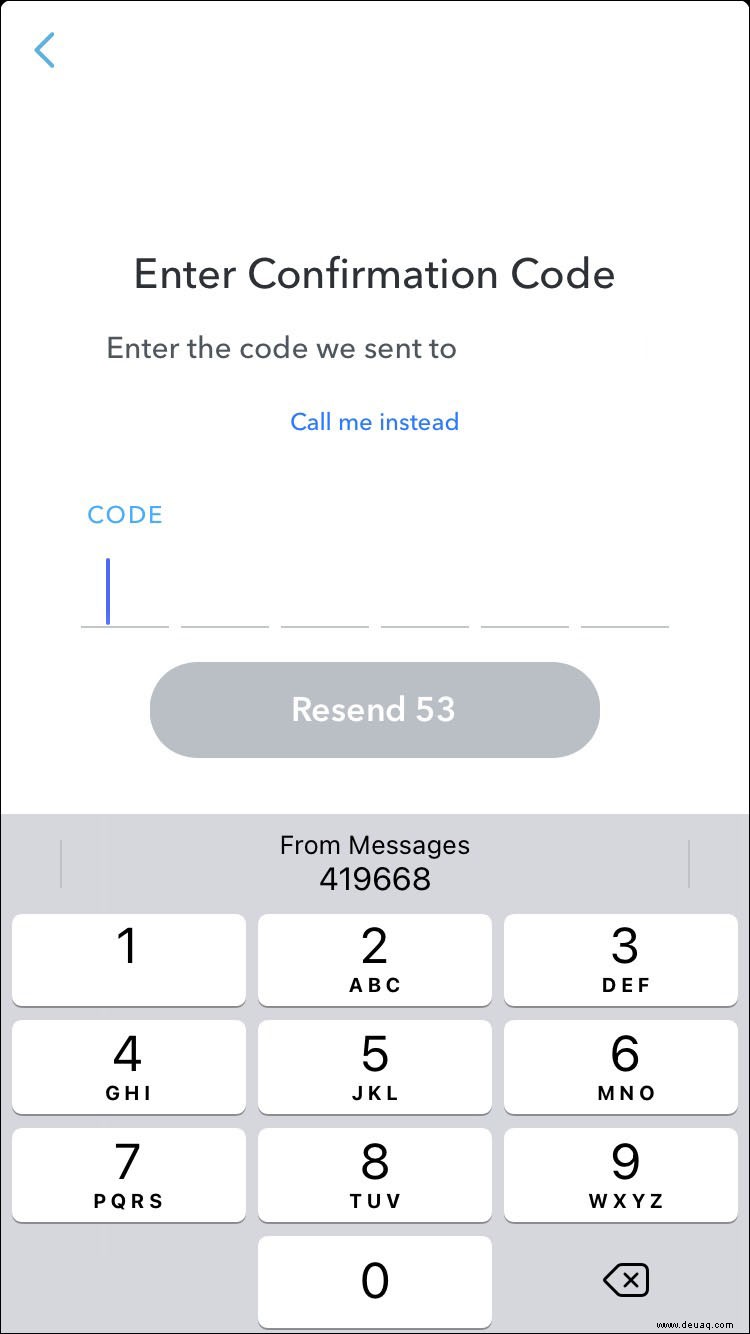 So ändern Sie Ihr Passwort in Snapchat