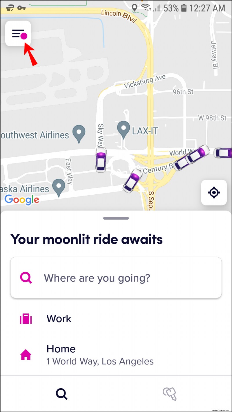 So entfernen Sie eine Kreditkarte aus Lyft