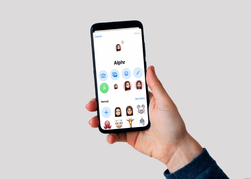 So legen Sie ein Memoji als Apple-ID-Foto fest