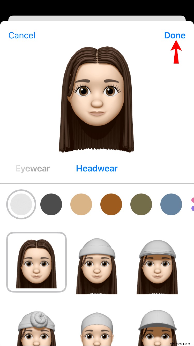 So legen Sie ein Memoji als Apple-ID-Foto fest