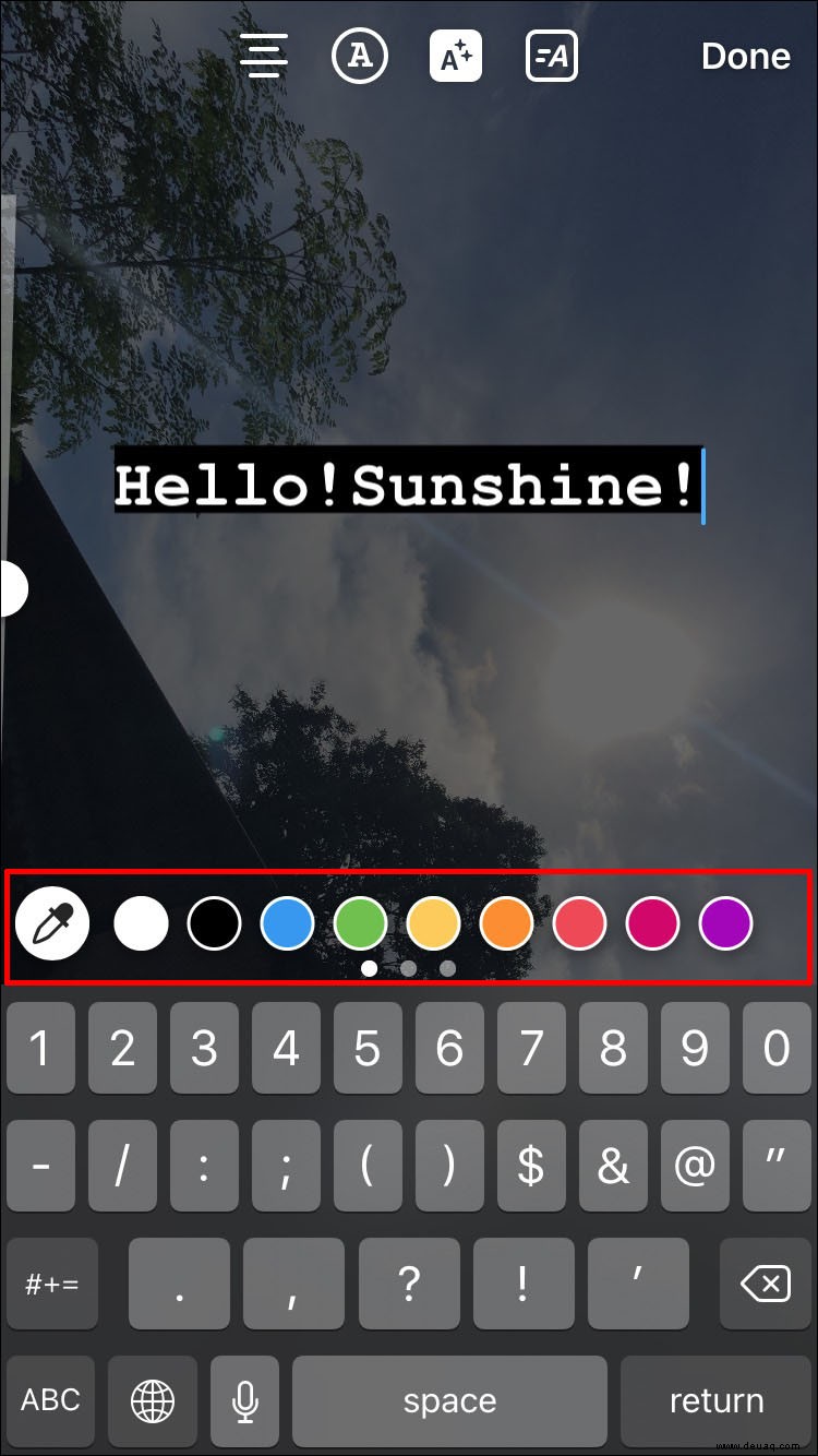 So fügen Sie Text zu Instagram-Geschichten hinzu