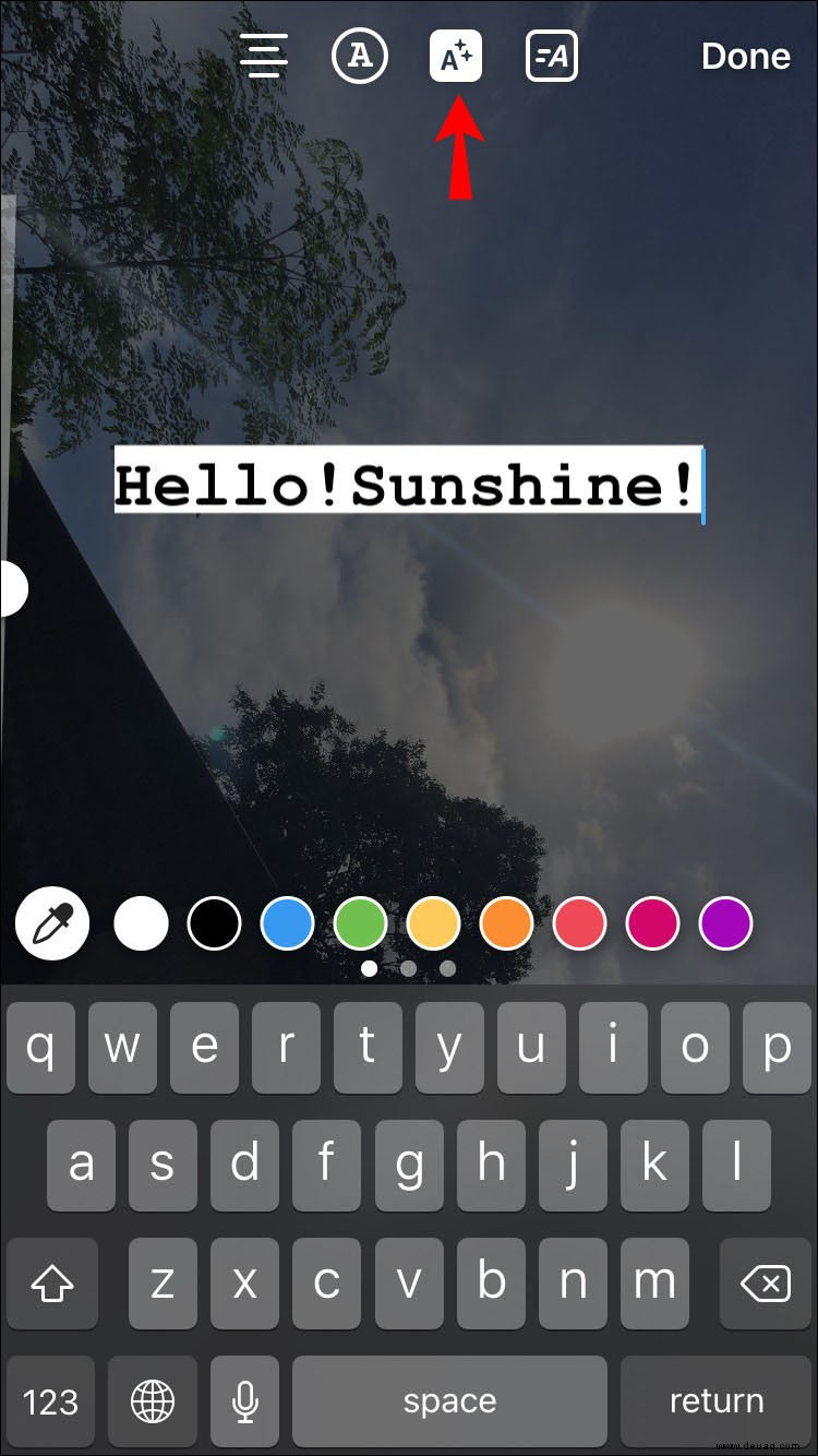 So fügen Sie Text zu Instagram-Geschichten hinzu