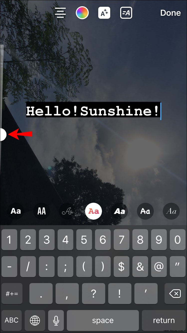 So fügen Sie Text zu Instagram-Geschichten hinzu