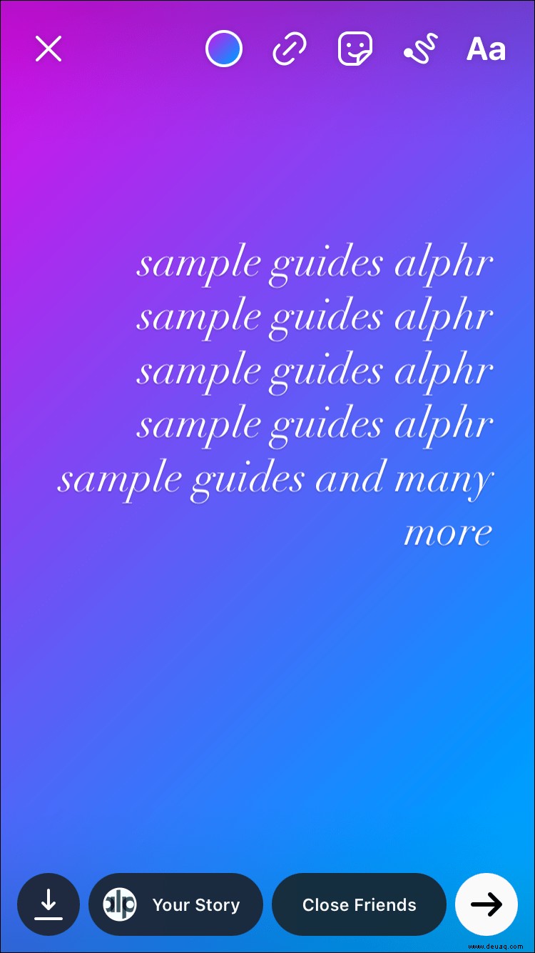 So fügen Sie Text zu Instagram-Geschichten hinzu