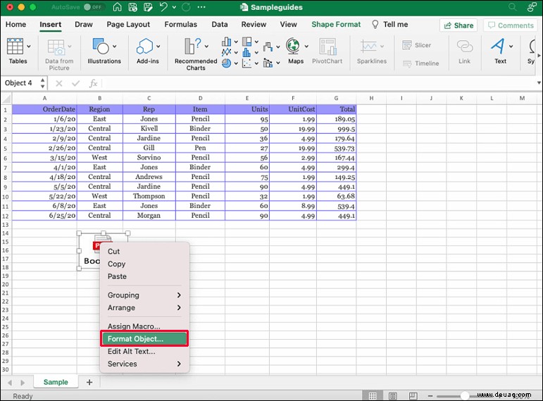 Einbetten einer PDF-Datei in eine Excel-Datei