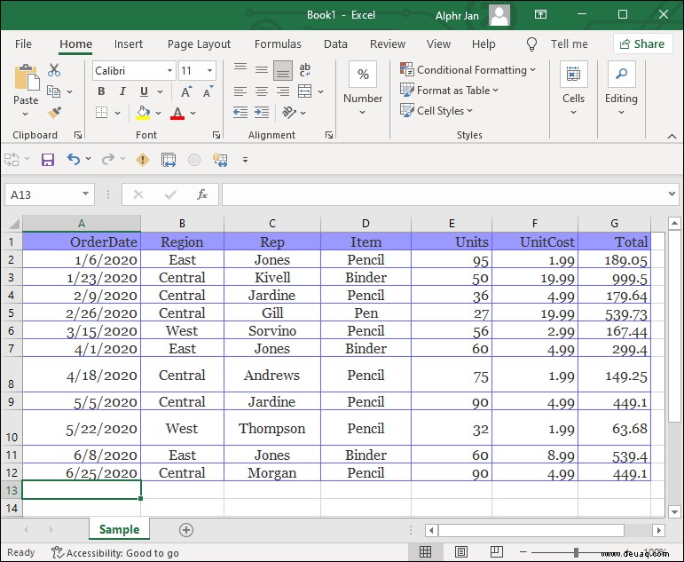 Einbetten einer PDF-Datei in eine Excel-Datei