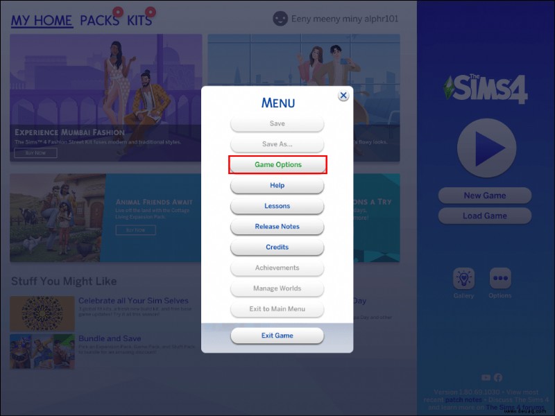 So beheben Sie, dass Sims 4-Mods nicht angezeigt werden