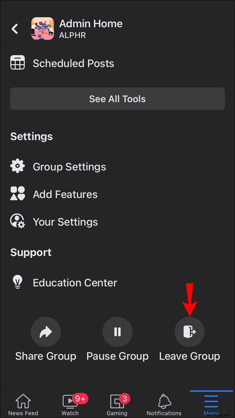 So löschen Sie eine Facebook-Gruppe