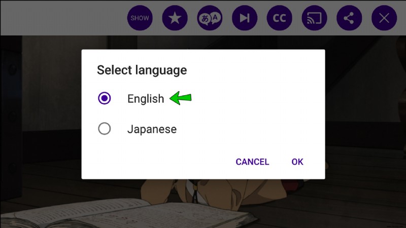 So ändern Sie die Sprache in Funimation