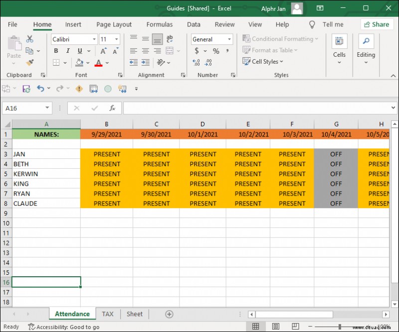 So aktivieren oder deaktivieren Sie die AutoKorrektur in Excel