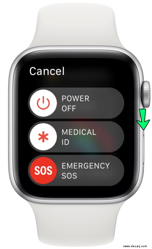 So verkleinern Sie auf einer Apple Watch