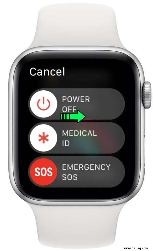 So verkleinern Sie auf einer Apple Watch