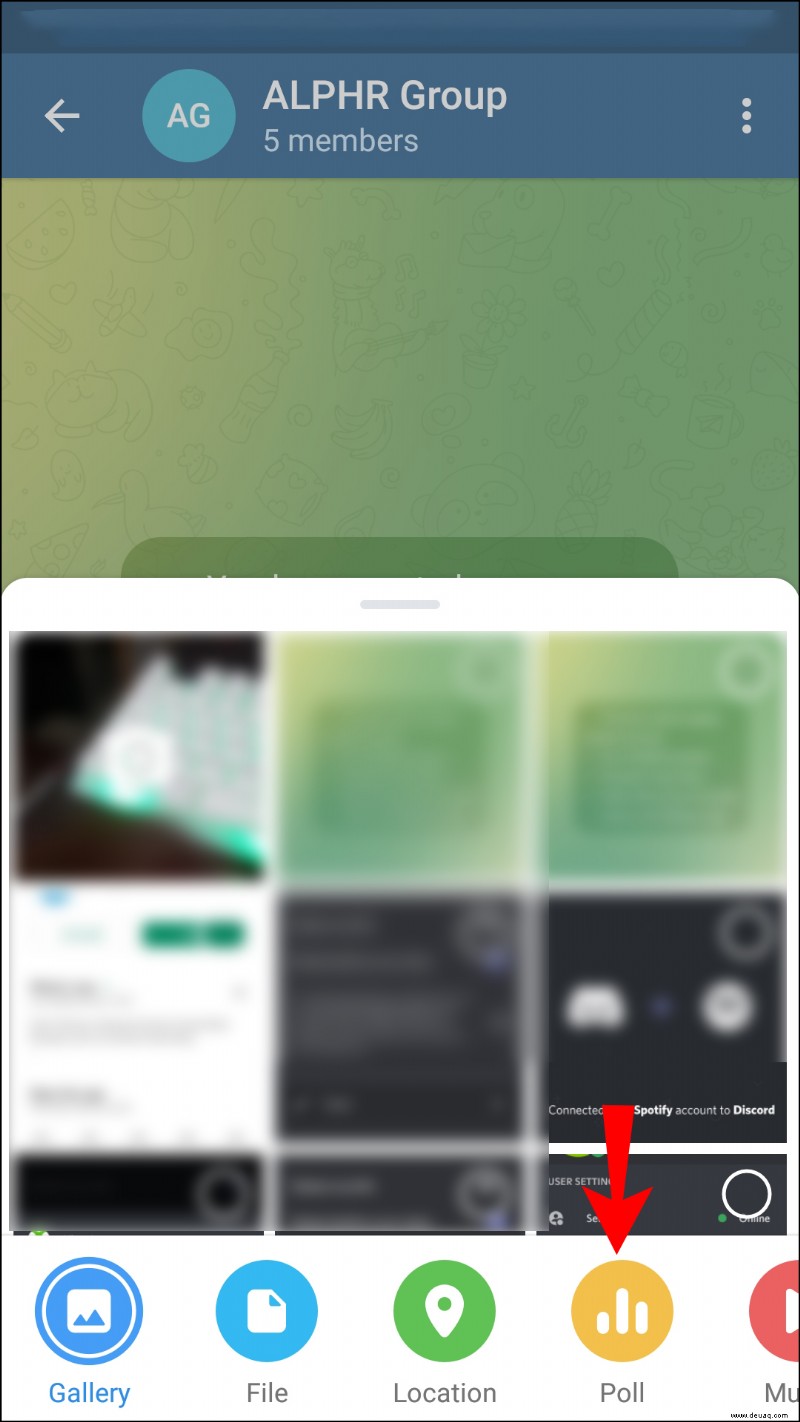 So erstellen Sie eine Umfrage in Telegram auf einem PC oder Mobilgerät