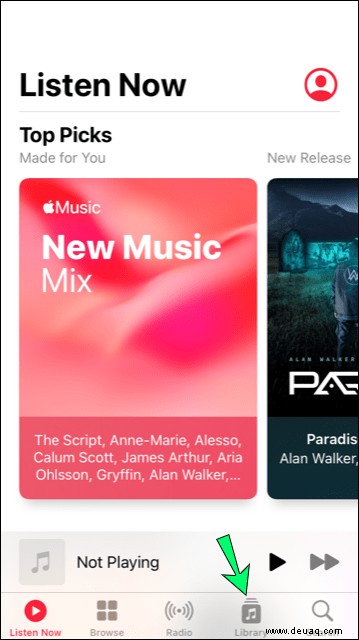So teilen Sie eine Playlist in Apple Music