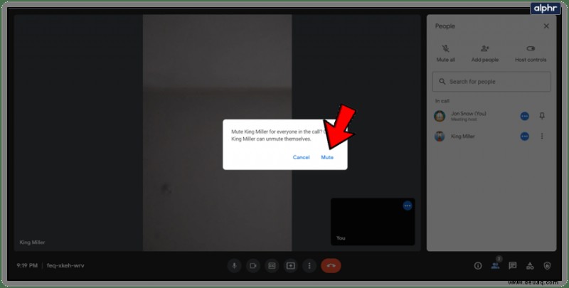 So schalten Sie andere in Google Hangouts stumm