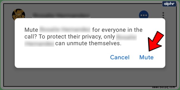 So schalten Sie andere in Google Hangouts stumm