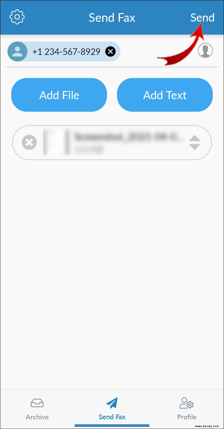 So senden Sie ein Fax online von iPhone, Android, Windows oder Mac