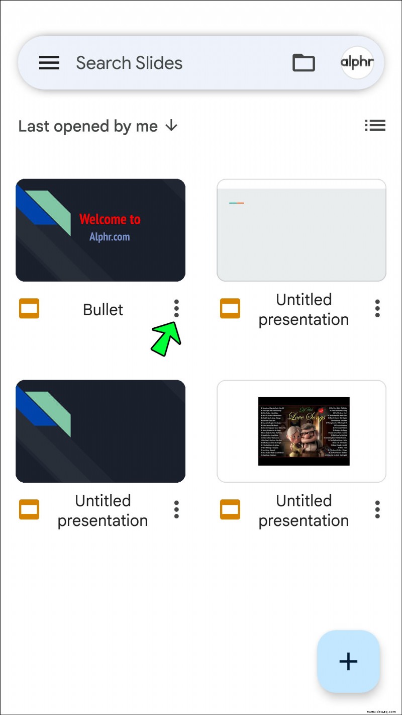 So laden Sie Bilder von Google Slides herunter