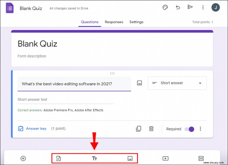 So erstellen Sie ein Quiz in Google Classroom