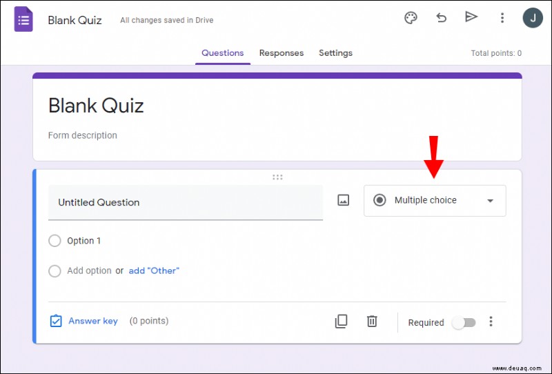 So erstellen Sie ein Quiz in Google Classroom