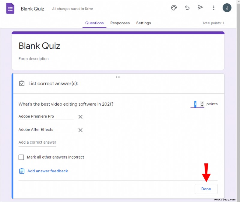 So erstellen Sie ein Quiz in Google Classroom