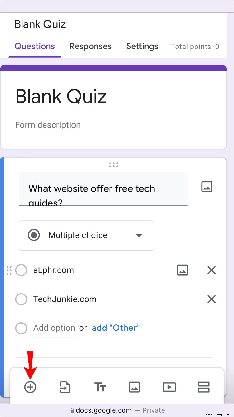 So erstellen Sie ein Quiz in Google Classroom