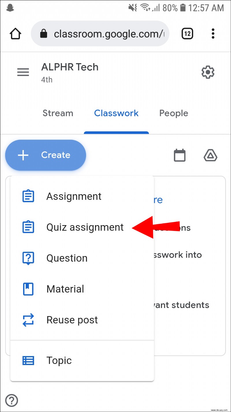 So erstellen Sie ein Quiz in Google Classroom