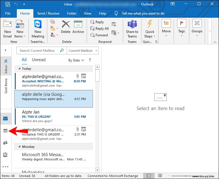 So überprüfen Sie, wer ein Meeting in Outlook akzeptiert hat