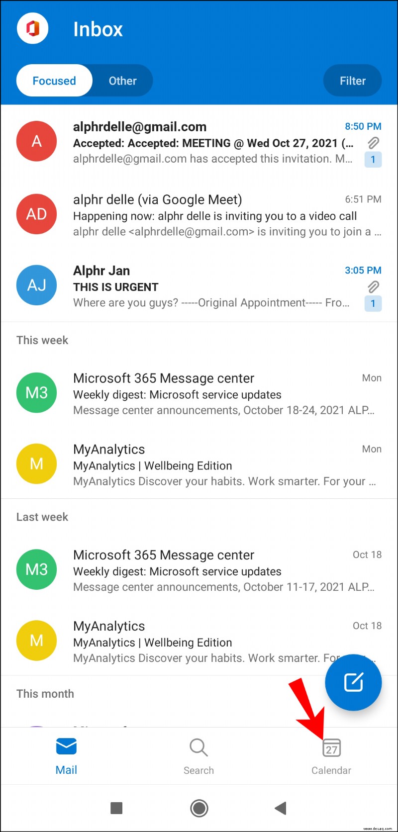 So überprüfen Sie, wer ein Meeting in Outlook akzeptiert hat