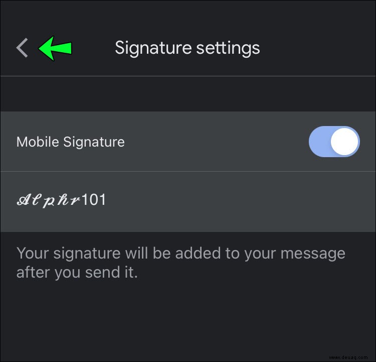 So ändern Sie Ihre Signatur in Gmail