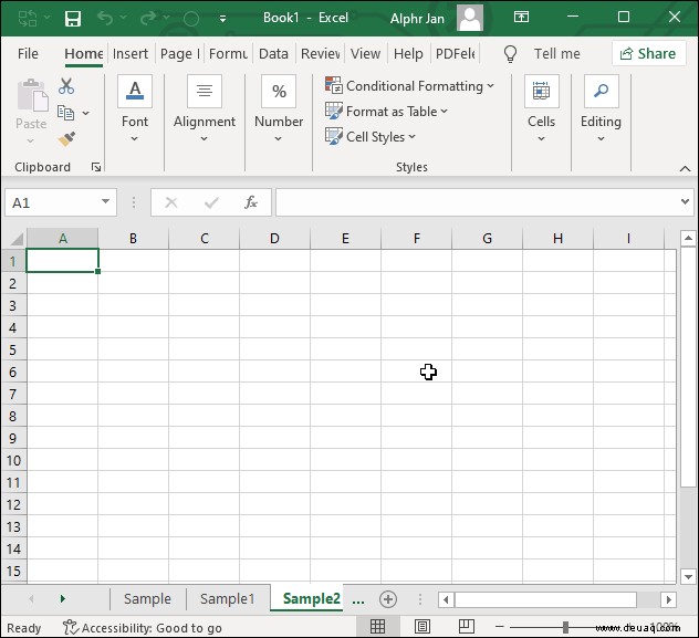 So kopieren Sie ein Blatt in eine andere Arbeitsmappe in Excel