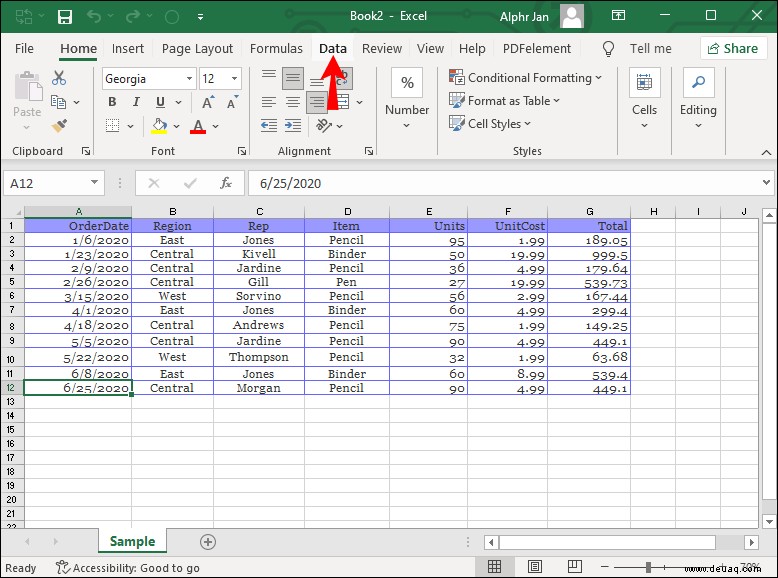 So kopieren Sie ein Blatt in eine andere Arbeitsmappe in Excel