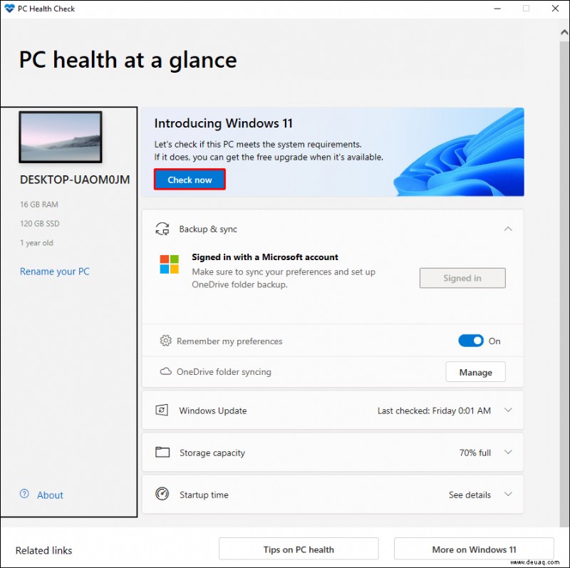 So erkennen Sie, ob Ihr PC Windows 11 ausführen kann