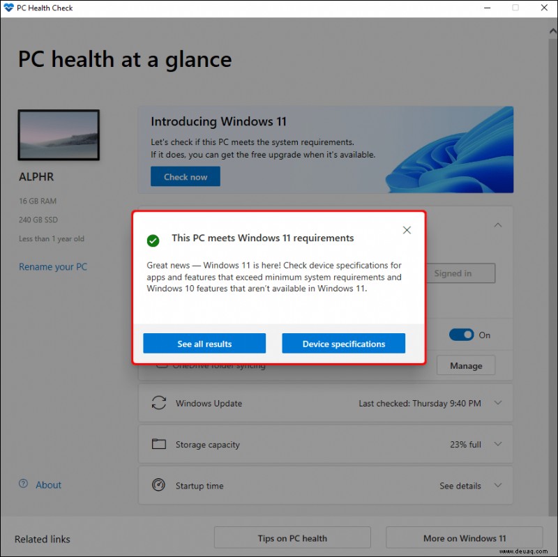 So erkennen Sie, ob Ihr PC Windows 11 ausführen kann