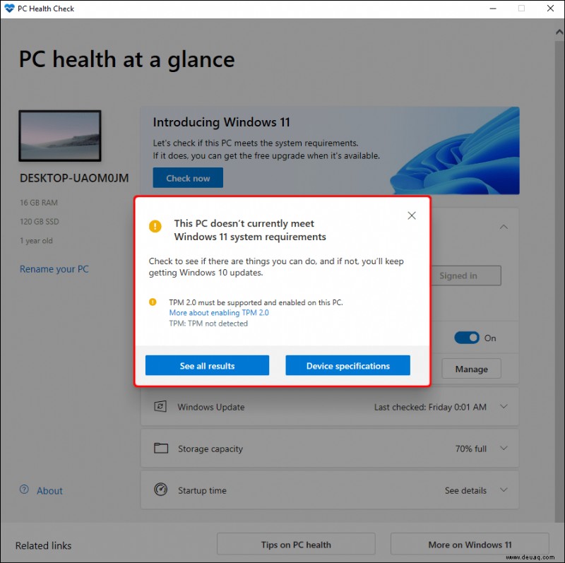 So erkennen Sie, ob Ihr PC Windows 11 ausführen kann