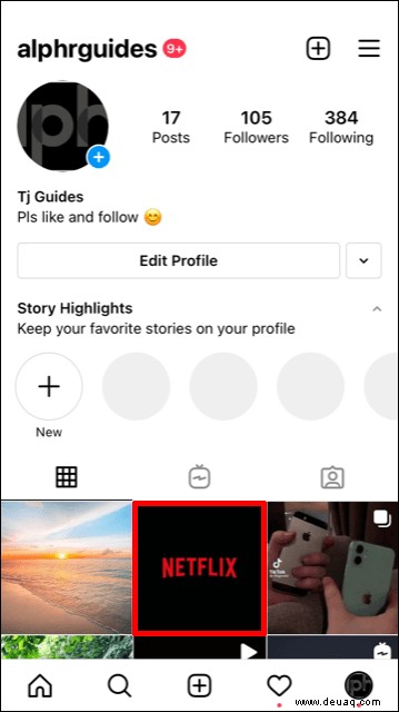 So ändern Sie die Position in einem Instagram-Post
