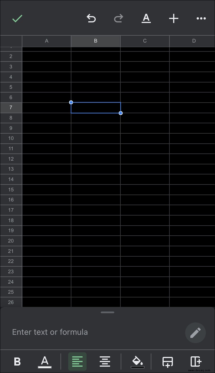 Wie man in Excel nur eine Zelle größer macht