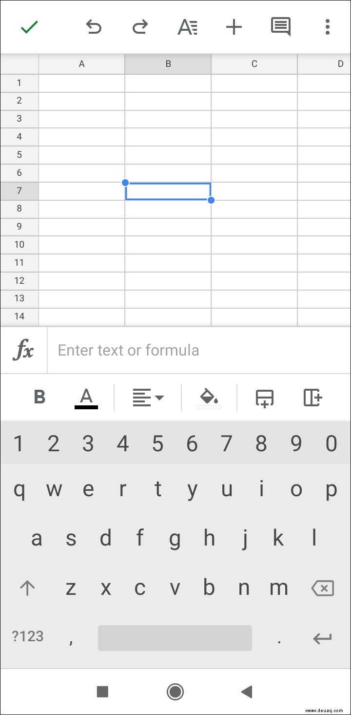 Wie man in Excel nur eine Zelle größer macht