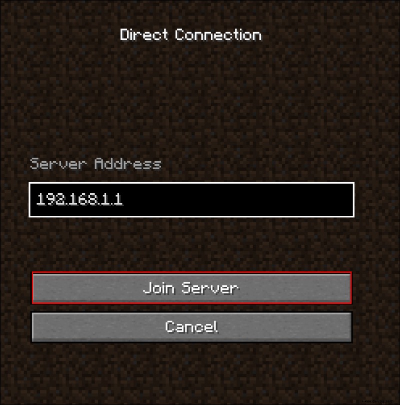 So finden Sie Ihre Minecraft-Serveradresse