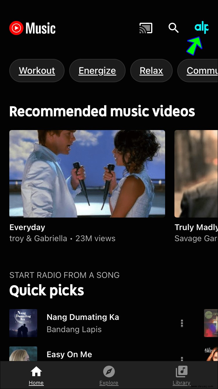 So kündigen Sie YouTube Music