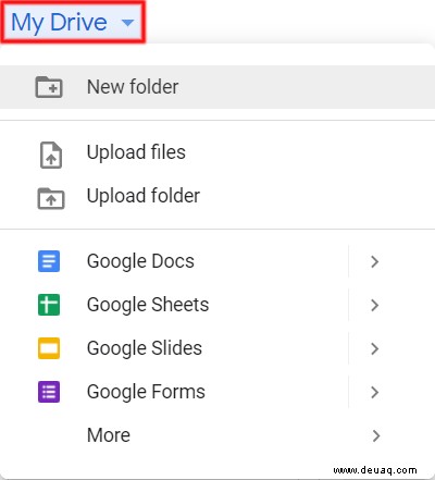 So verschieben Sie Dateien von einem Google Drive-Konto in ein anderes