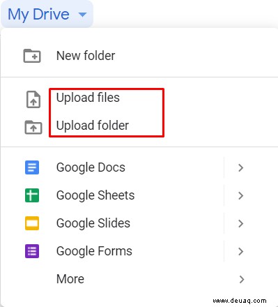 So verschieben Sie Dateien von einem Google Drive-Konto in ein anderes