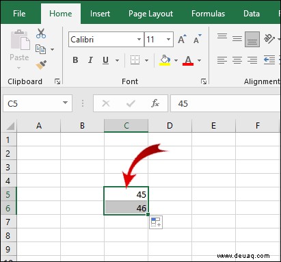 So kopieren Sie Werte in Excel [Nicht die Formel]