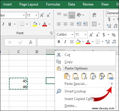 So kopieren Sie Werte in Excel [Nicht die Formel]