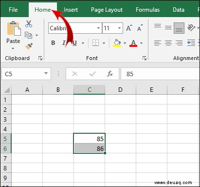 So kopieren Sie Werte in Excel [Nicht die Formel]